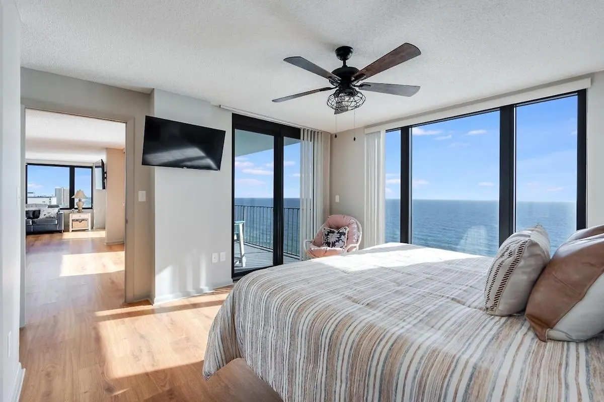 Watercrest 1603 - 2 Bedroom 2 Ba Beachfront Balcony Panama City Beach Apartment