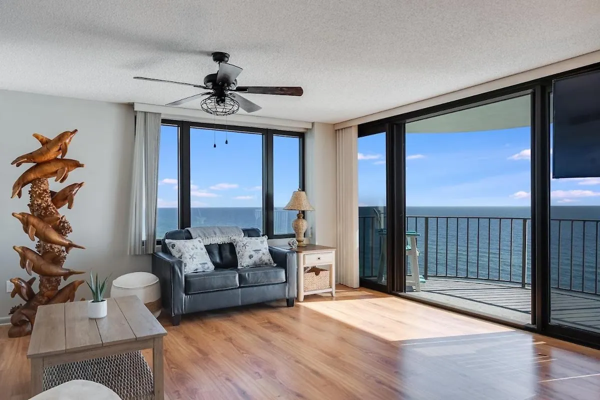 Watercrest 1603 - 2 Bedroom 2 Ba Beachfront Balcony Panama City Beach Apartment