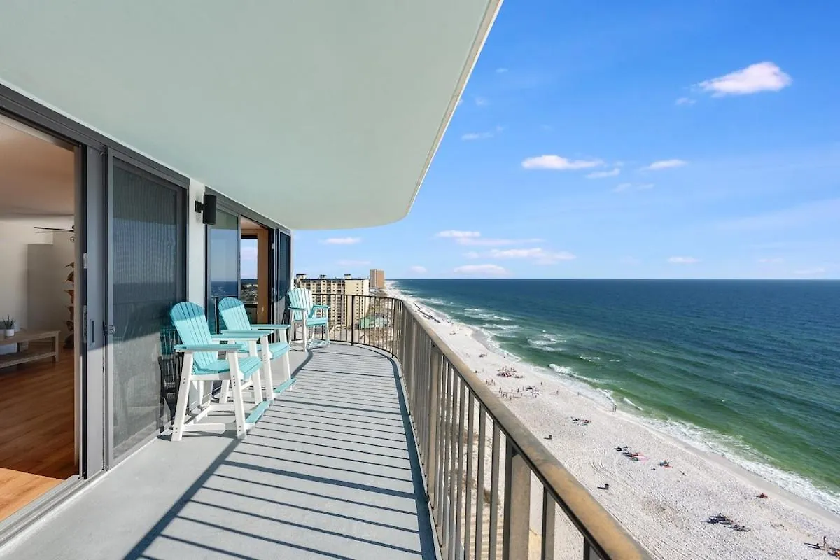 Watercrest 1603 - 2 Bedroom 2 Ba Beachfront Balcony Panama City Beach United States